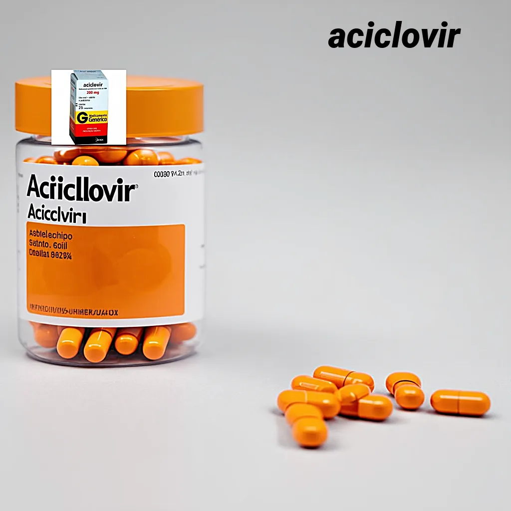 Nombre generico y comercial del aciclovir